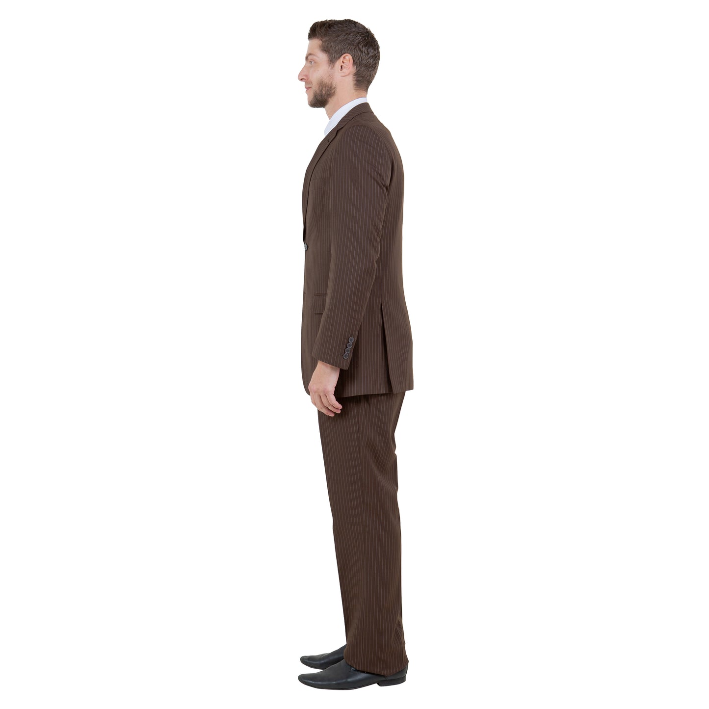 Men's Modern-Fit 3pc Pinstripe Suit, Notch Lapel
