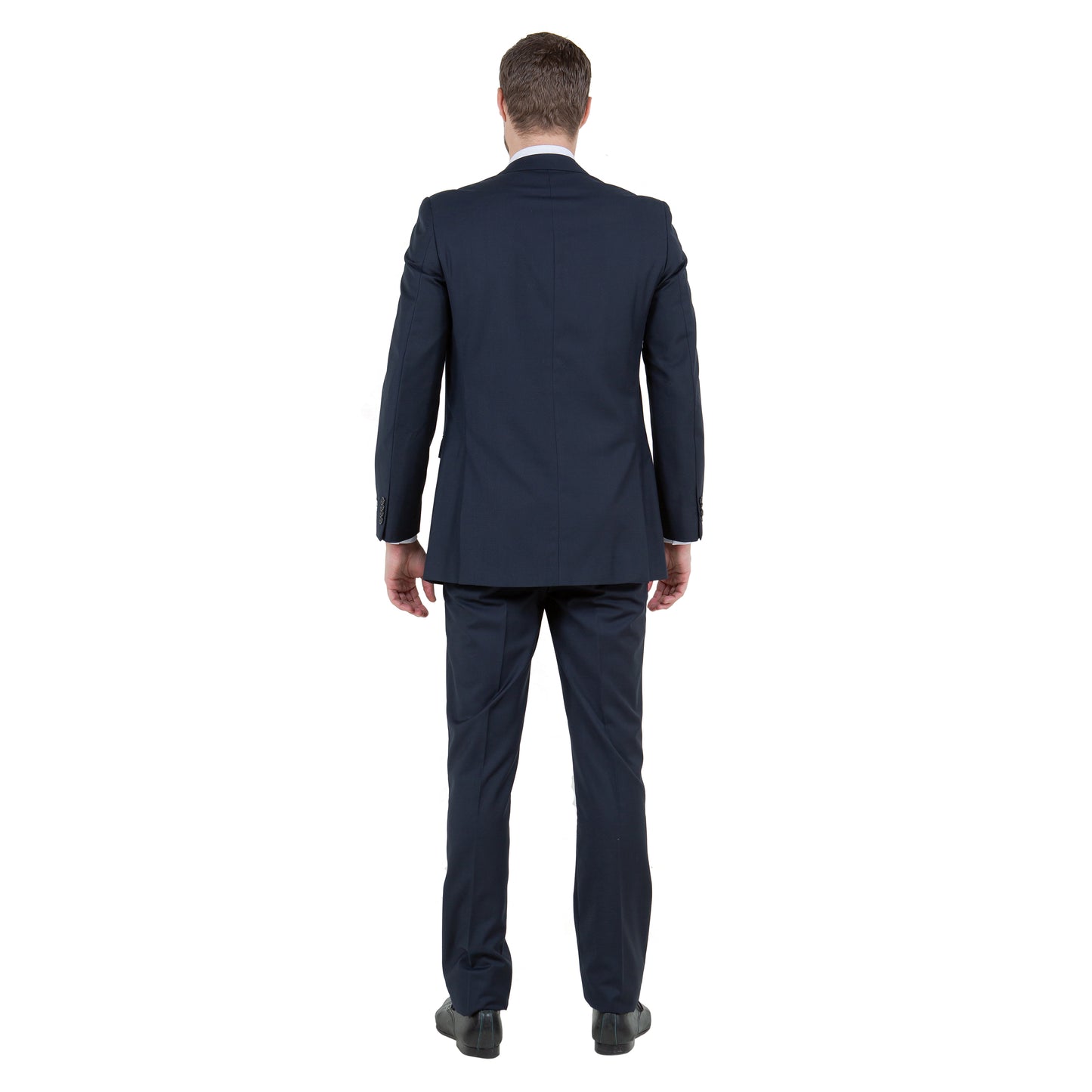 Navy Solid 2-PC Slim Fit Performance Stretch Suits