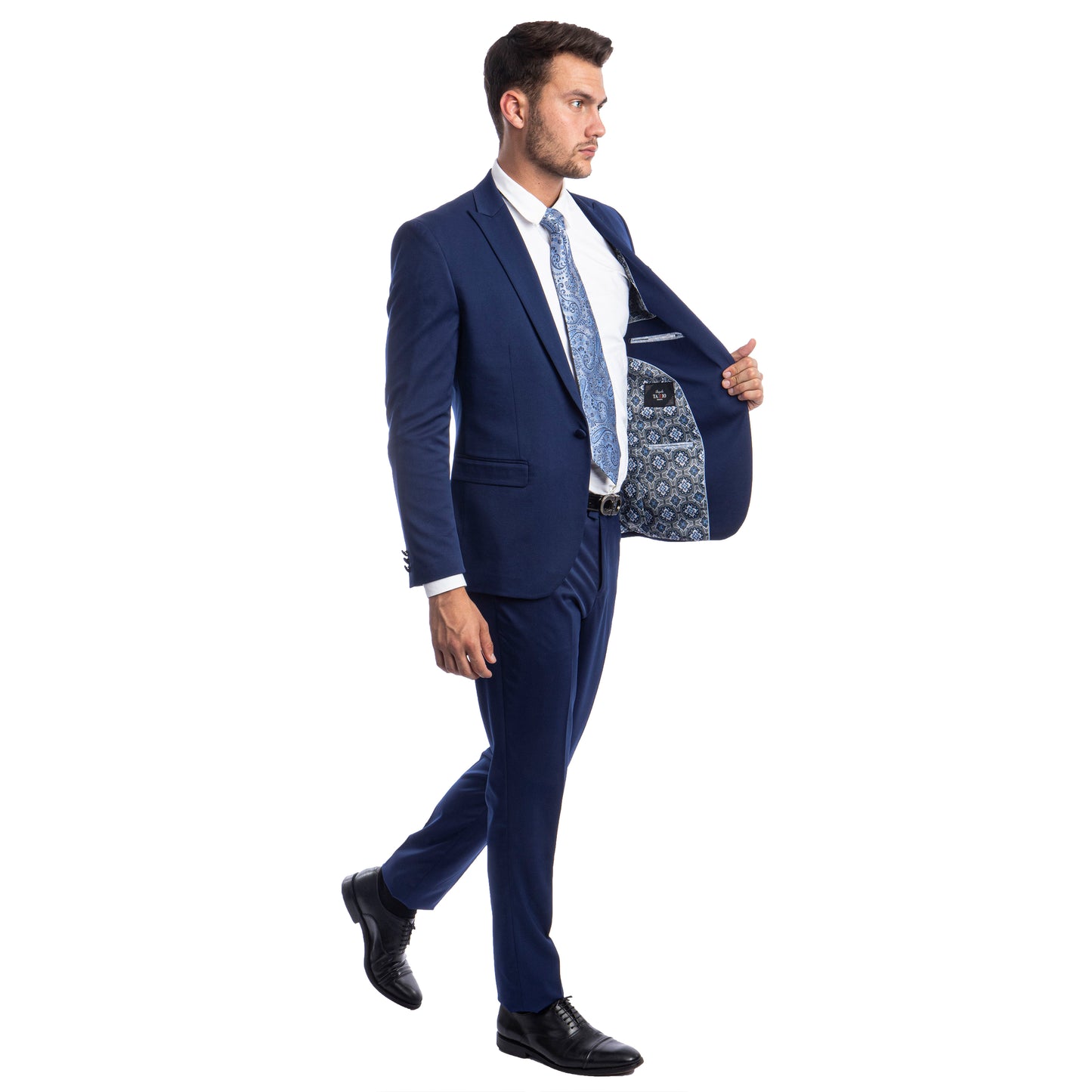 Men's Skinny-Fit 2pc Suit w/ Peak Lapel