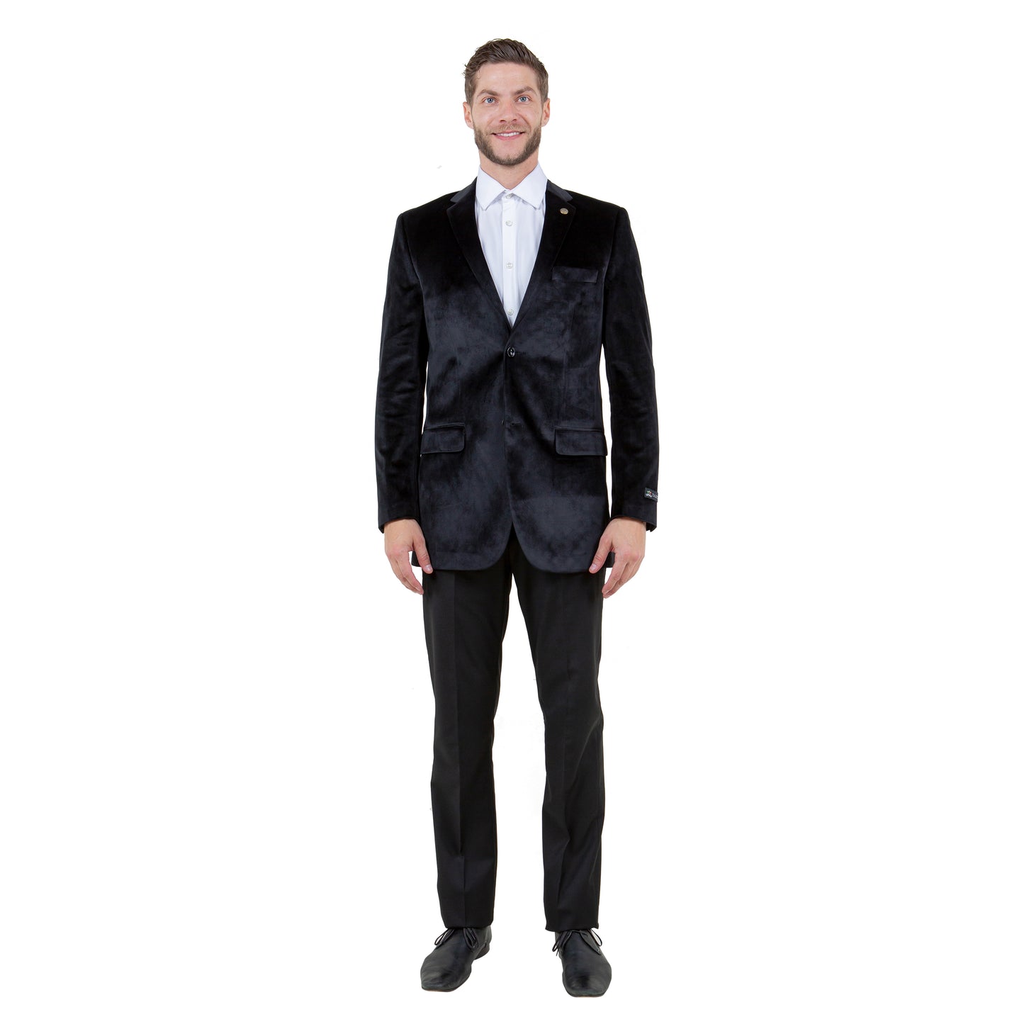 Men's Modern Fit Velvet Blazer Only