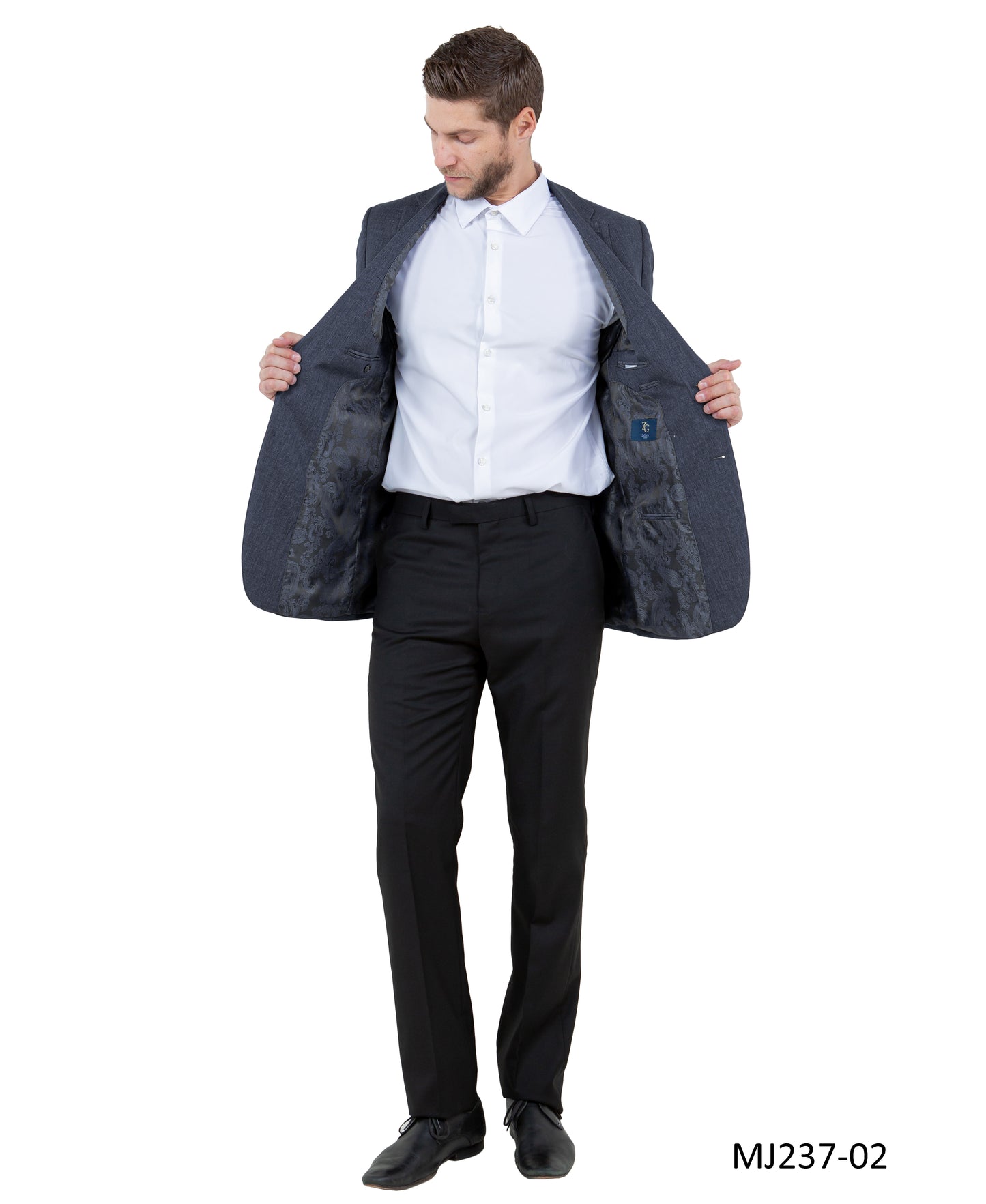 Men's Modern Fit Sport Coat w/ Notch Lapel