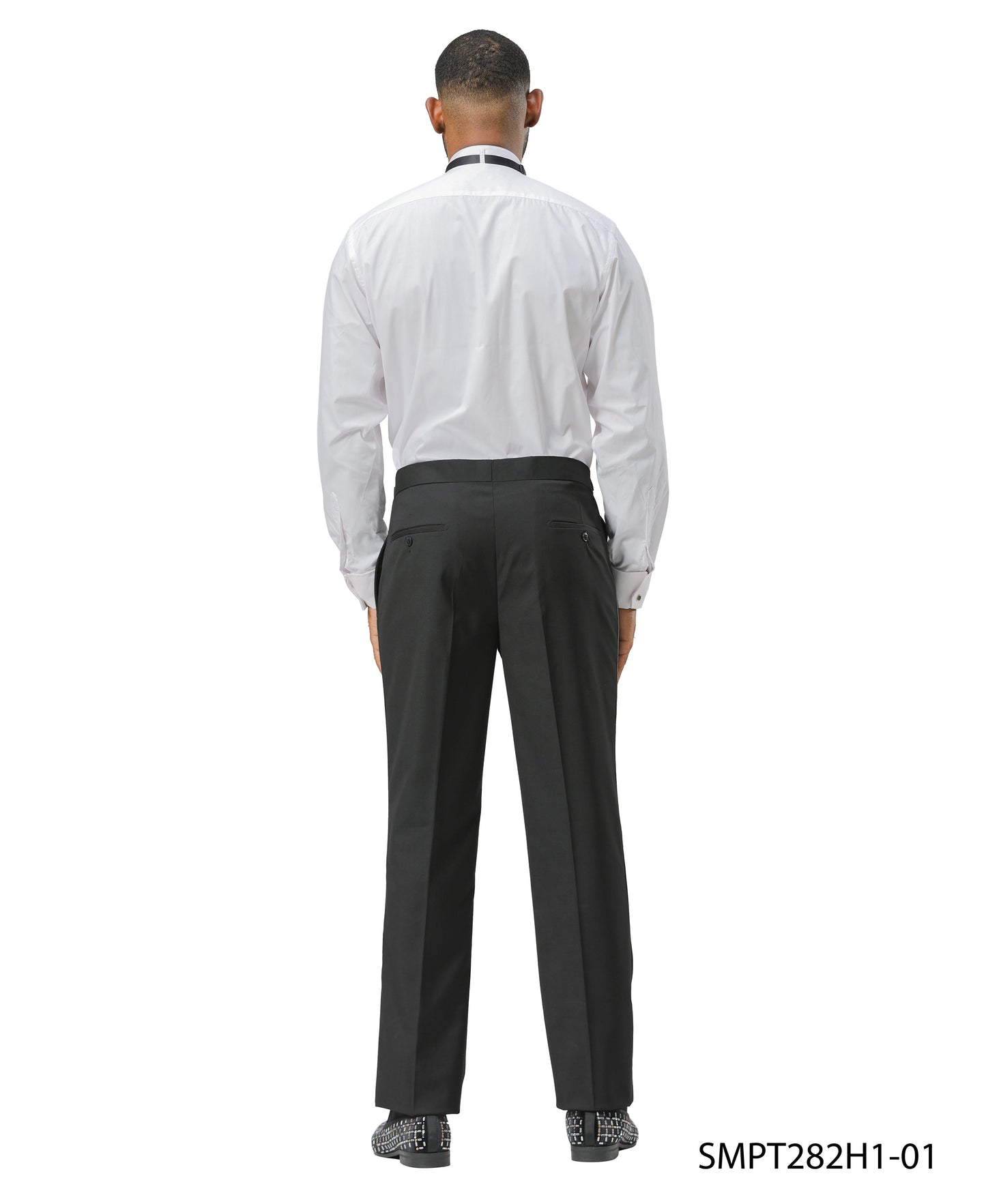 Solid Tuxedo Dress Pants By Stacy Adams